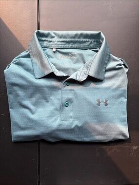 Under Armour Men’s Teal Performance Polo
